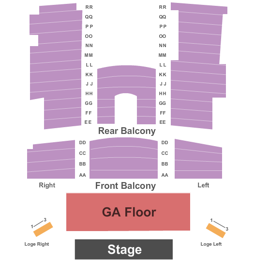Dahlberg Arena Seating Chart