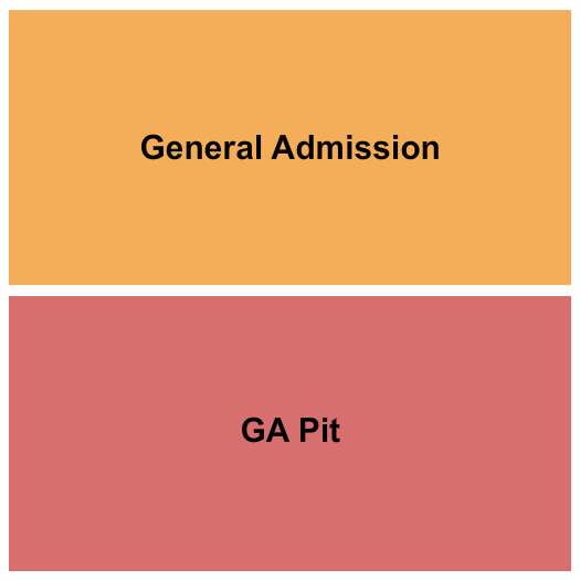 The York Fairgrounds - PA Seating Chart: GA & GA Pit