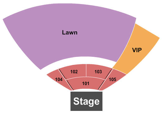 The Youngstown Foundation Amphitheatre Seating Chart: Endstage