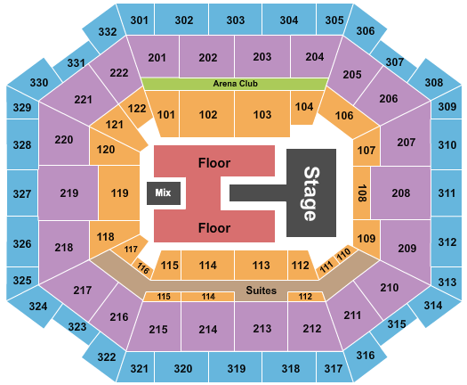 The Yuengling Center Seating Chart: Renee Rapp