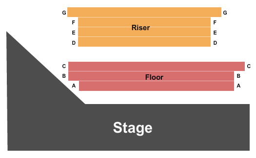 Theatre 29 Seating Chart: End Stage