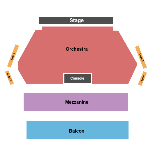 Theatre Gilles-Vigneault Seating Chart: Half Moon Run