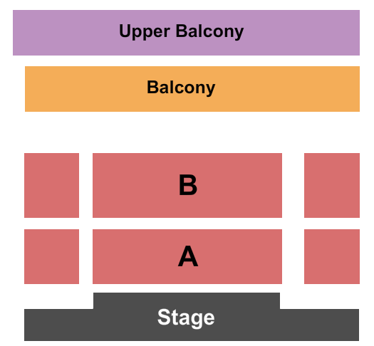 TheatreSquared Seating Chart: Candlelight