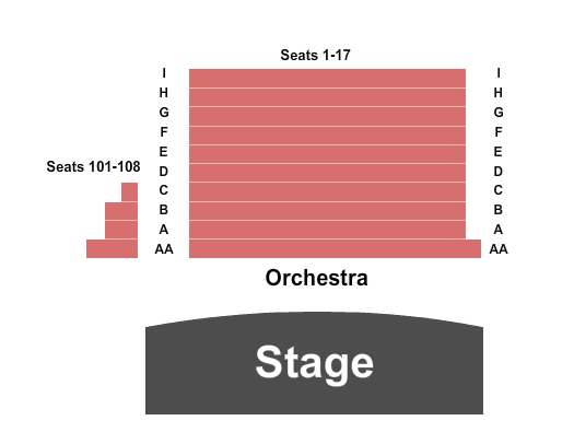 Theatre At St Clements Seating Chart