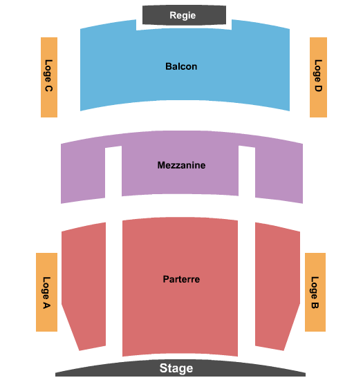Theatre Du Vieux-Terrebonne Seating Chart: Half Moon Run