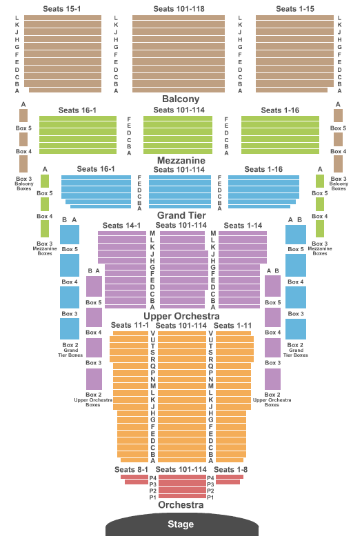 Civic Center Music Hall Okc Seating Chart
