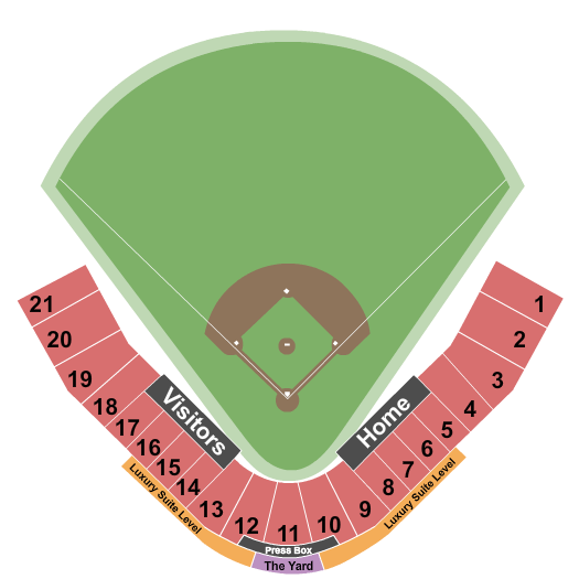 Lowell Spinners Seating Chart