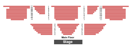 Thomas Jefferson Community Theatre Seating Chart: Endstage