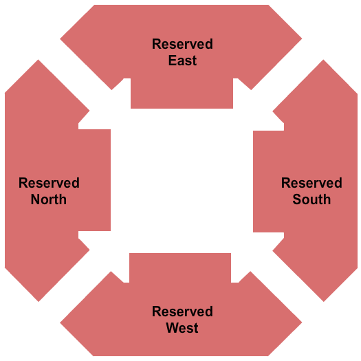 Thomas Theatre - Oregon Shakespeare Festival Seating Chart: Open Floor