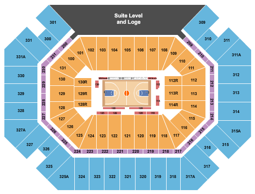 Thompson Boling Arena at Food City Center Seating Chart: Basketball - Globetrotters