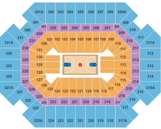 Vols Basketball Seating Chart