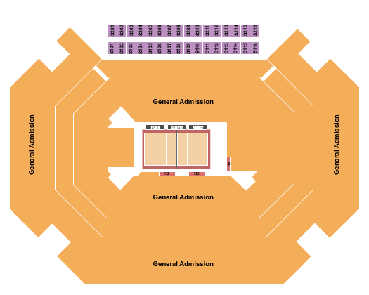 Thompson Boling Arena at Food City Center Seating Chart: Volleyball