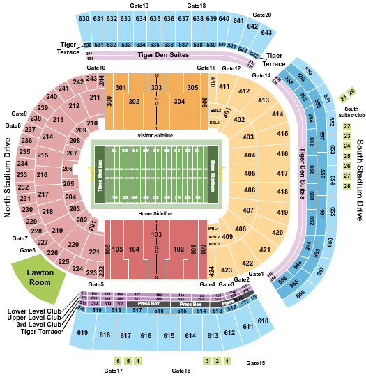 Buy Texas Longhorns Football Tickets, Seating Charts for ...