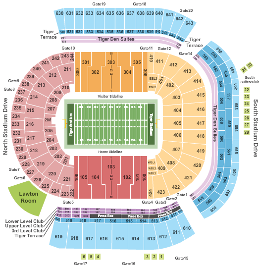 lsu stadium virtual seating chart - Part.tscoreks.org
