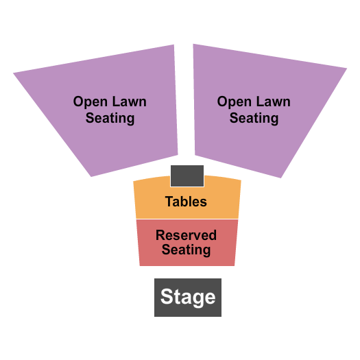 Timberwood Amphitheater At Magic Springs Seating Chart: Reserved/Tables/Lawn