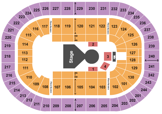 Times Union Center Jacksonville Seating Chart