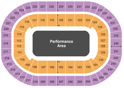 Lake Erie Monsters Seating Chart