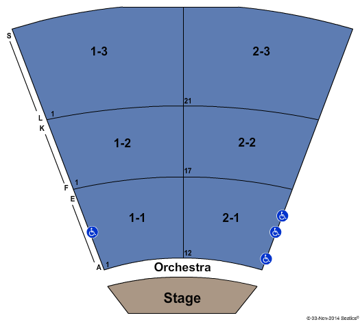Theater Jacksonville Seating Chart