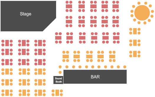 Tin Pan Seating Chart