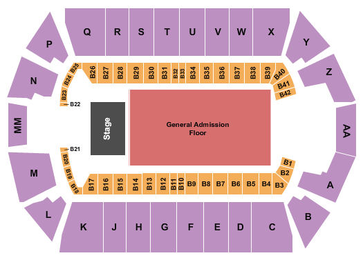 Tingley Coliseum Seating Chart