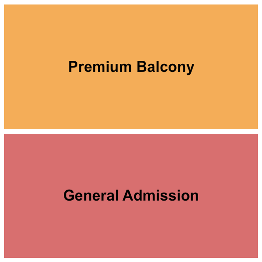 Tipitinas Seating Chart: GA/Premium Balc