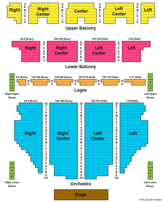 Tivoli Theatre Seating Chart Chattanooga Tn