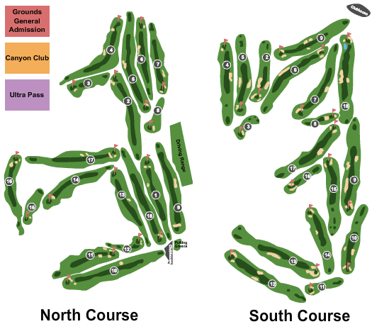 Torrey Pines Golf Course Seating Chart: Golf