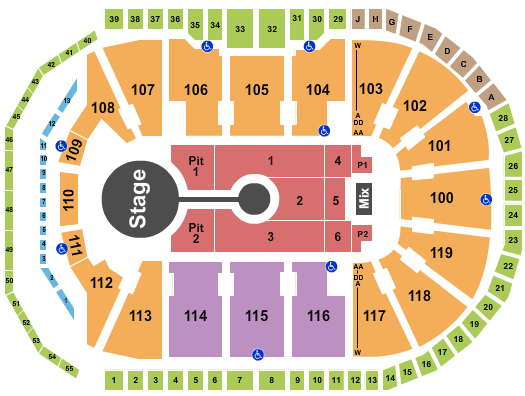 Total Mortgage Arena Seating Chart: Brandon Lake