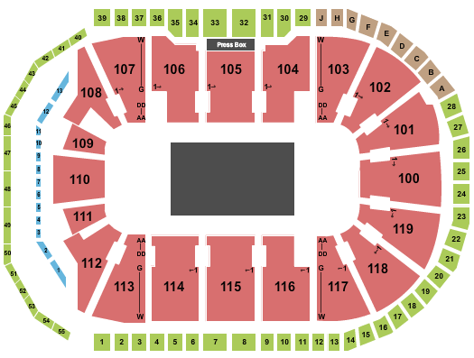 Total Mortgage Arena Seating Chart: Ringling Bros