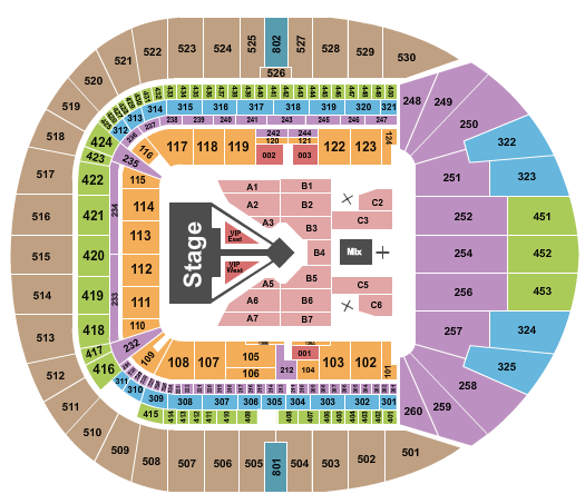 Tottenham Hotspur New Stadium Seating Chart: BigBang