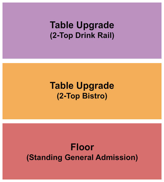 Tower Theatre - OK Seating Chart: GA/Tables