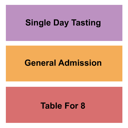 Town Point Park Seating Chart: Wine Tasting