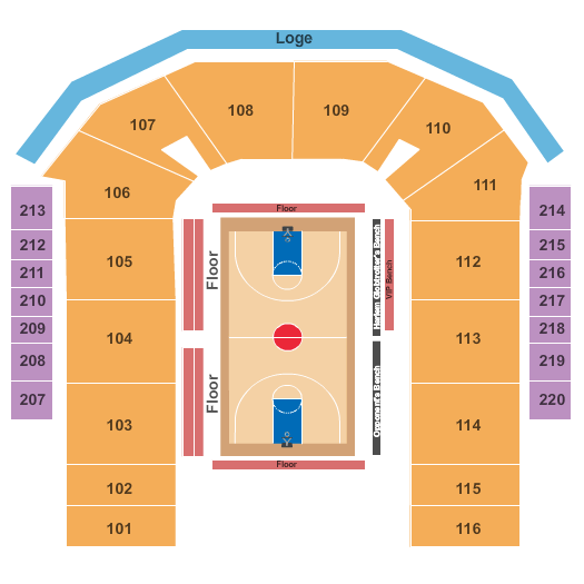 Town Toyota Center Seating Chart: Harlem Globetrotters