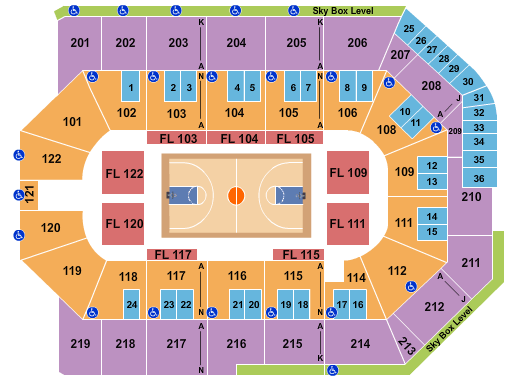 Reign Seating Chart