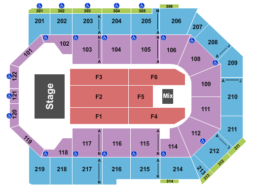 Toyota Arena - Ontario Seating Chart: Don Omar
