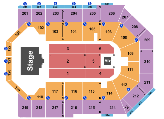 Toyota Arena - Ontario Seating Chart: Grupo Frontera