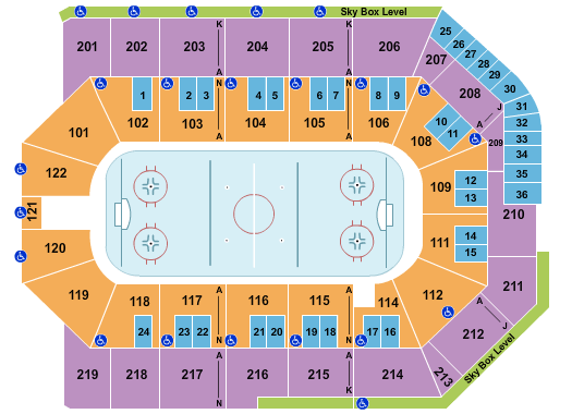 Bakersfield Condors Seating Chart