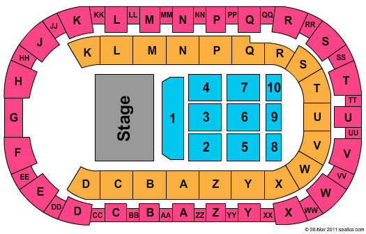 Toyota Center Seating Chart