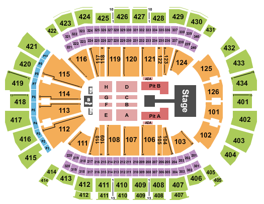 Toyota Center - TX Seating Chart: Sombr