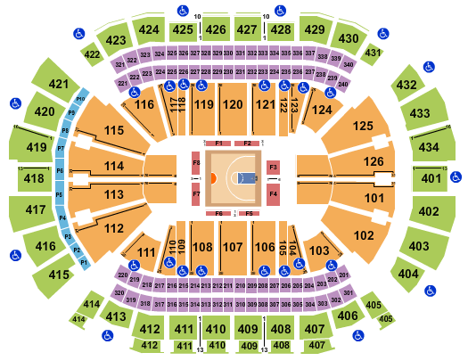 Toyota Center - TX Seating Chart: Basketball - Big3