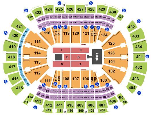 Toyota Center - TX Seating Chart: Brandy