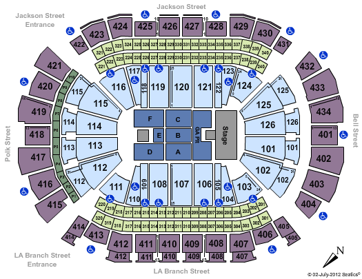 toyota center tickets eagles #1