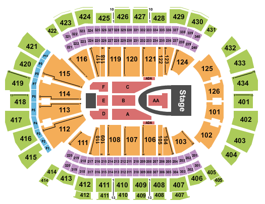 Toyota Center - TX Seating Chart: For King and Country