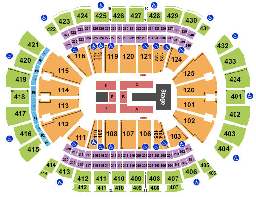 Toyota Center - TX Seating Chart: J Balvin 1