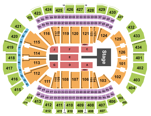 Toyota Center - TX Seating Chart: Meghan Trainor