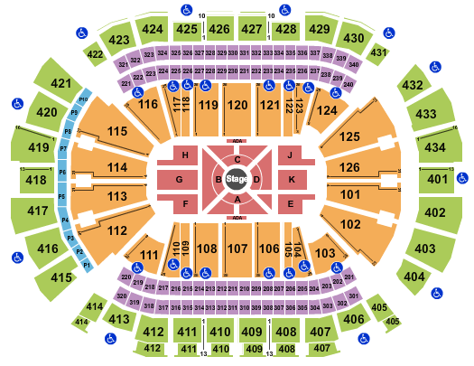 Toyota Center - TX Seating Chart: Nate Bargatze
