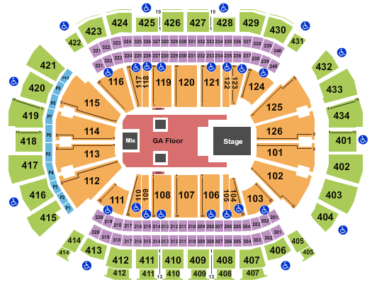 Toyota Center - TX Seating Chart: Playboi Carti