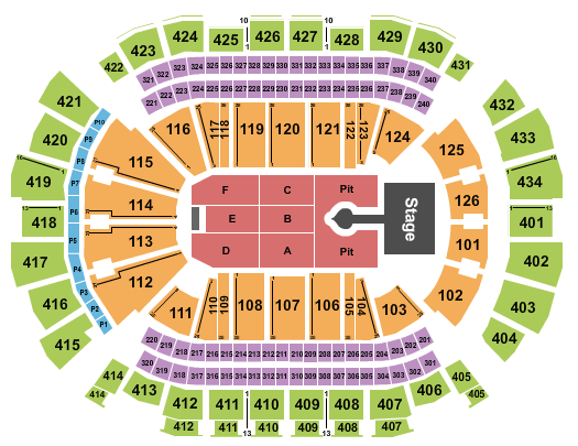 Toyota Center - TX Seating Chart: Sabrina Carpenter