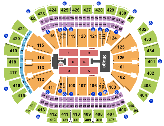 Toyota Center - TX Seating Chart: Summer Walker