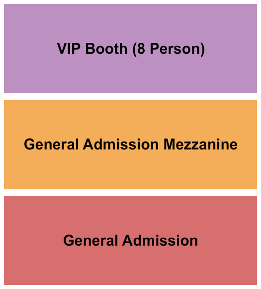 Triad Stage At The Pyrle Theatre Seating Chart: GA/Mezz/Booth